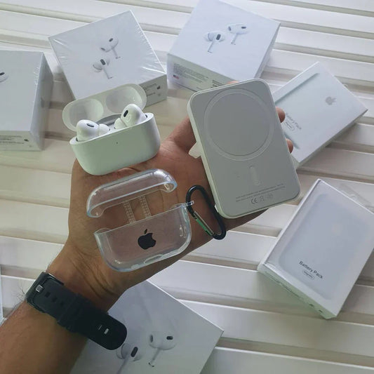 Air Pods Pro 2nd Gen ANC (Type-C) | Free 5000mAh MagSafe Powerbank | 6 Month Warranty ( Free Air Pods Rubber Case )